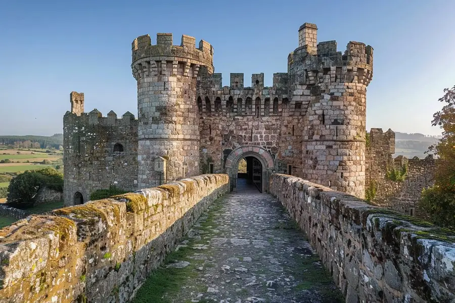 Façade ancienne d’un château français nécessitant une restauration patrimoniale