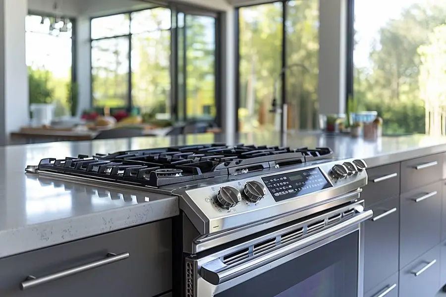 Poêles de différents matériaux posées sur une plaque à induction