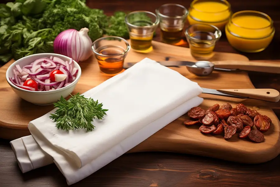 Jeune cuisinier dressant une assiette dans une brigade professionnelle