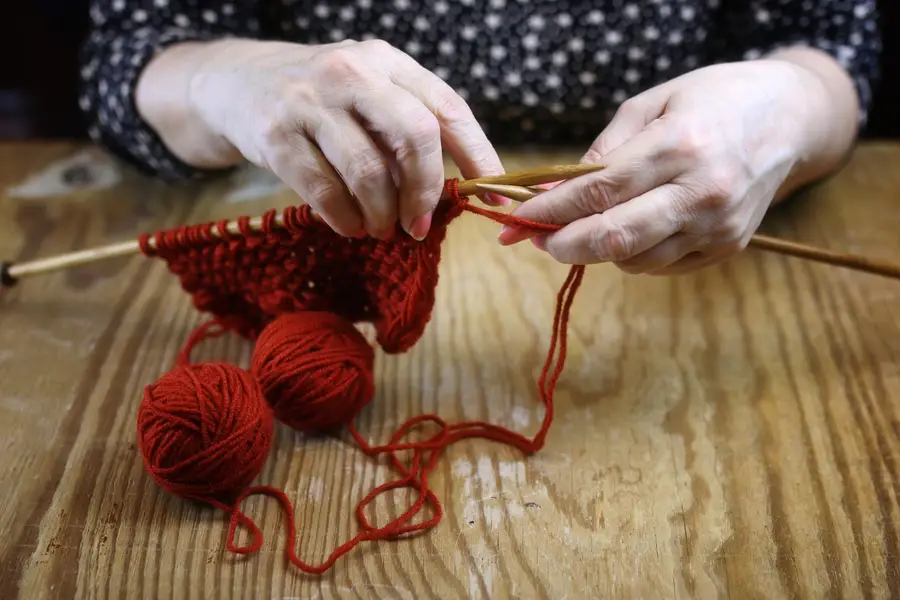 Échantillons de tricot colorés montrant torsades, dentelle et jacquard