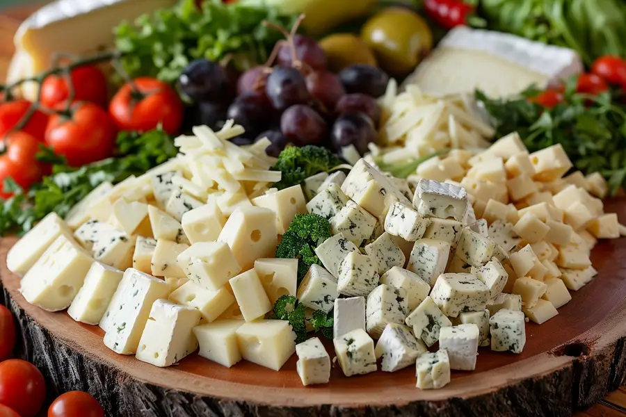 Fromage blanc, cottage cheese et ricotta servis dans des bols