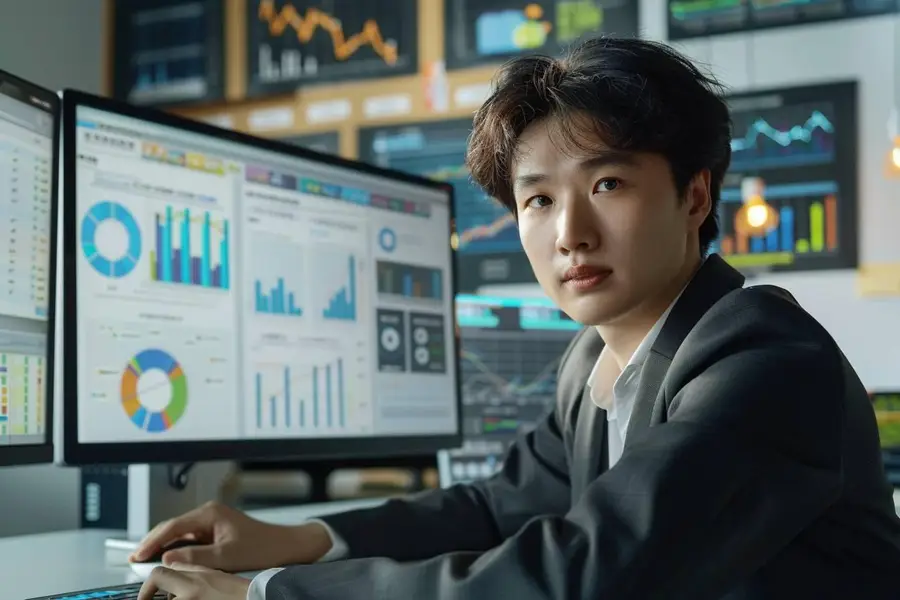 Tableau d’analyse énergétique et factures professionnelles sur un bureau