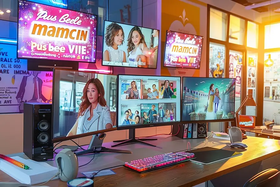 Écran d’ordinateur affichant des résumés de série télévisée française
