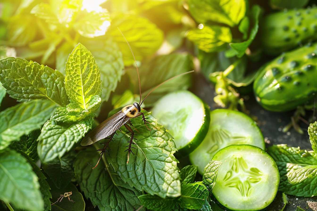 Hoe u kakkerlakken in de tuin op natuurlijke wijze weg kunt houden met behulp van natuurlijke insectenwerende middelen
